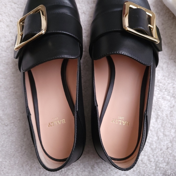 Bally Janelle Buckled Loafers - Black - Picture 7 of 13